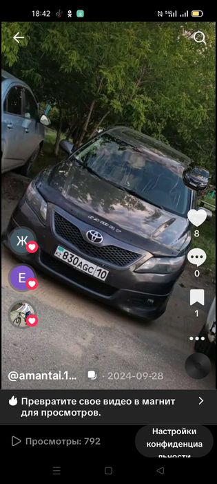 Продам машину тайоту Камри 40