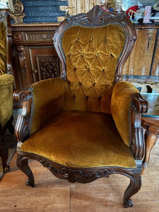 Set canapea si fotolii antice/baroc