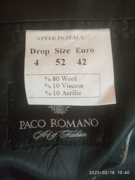 Продам костюм б.у недорого