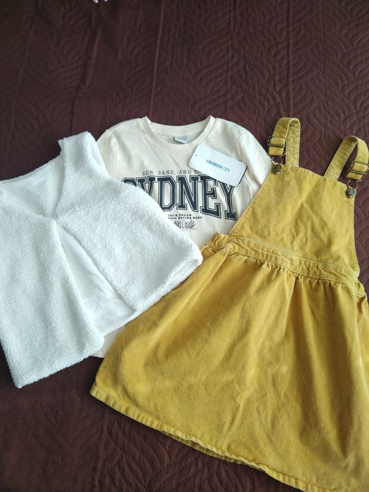 Лот за момиче р. 122 и 128