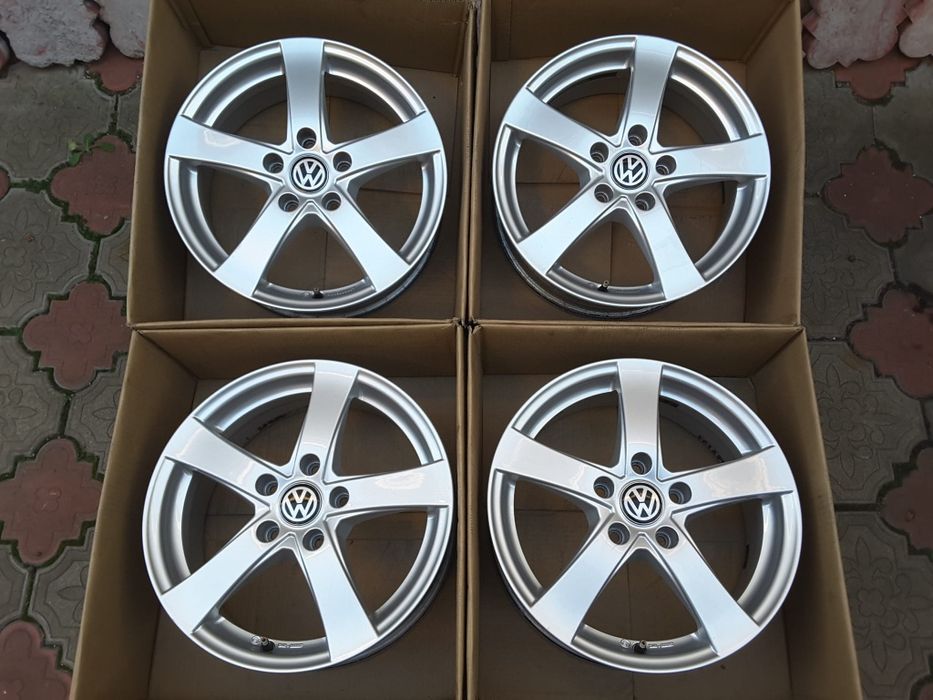 jante aliaj 16; 5x112; Vw Golf 5, 6, 7, Caddy, Touran, Jetta