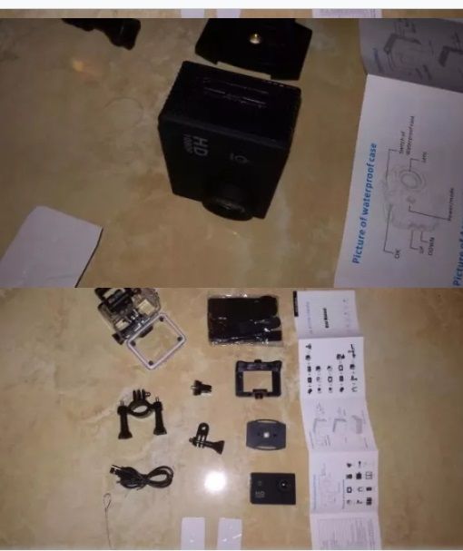 Нова ! Топ Цена !! Смарт Екшън Камера 1080p 16 MP GoPro с Аксесоари