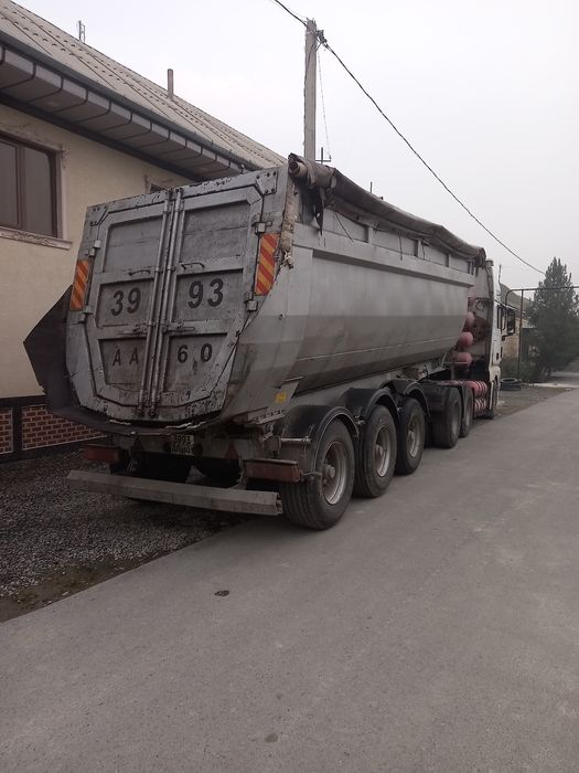 Ман тгх тягач тонар прицепи  билан