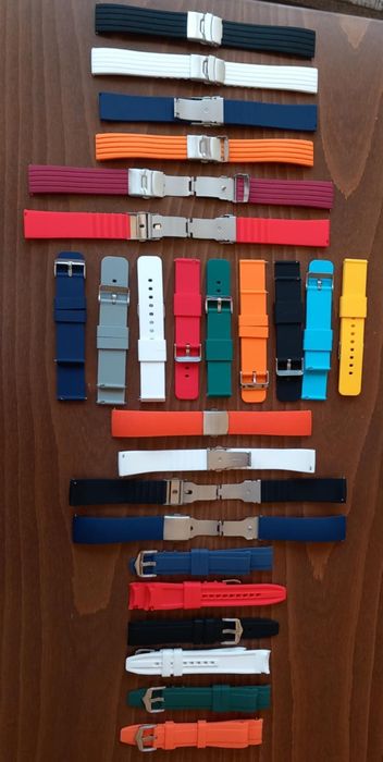 Силиконови каишки за часовници