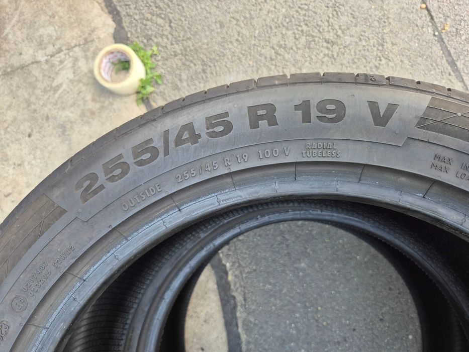 2 Anvelope VARA - 255/45/19 100V XL - Continental Sport Contact 6 - CA UNELE NOI - DOT 2024 !