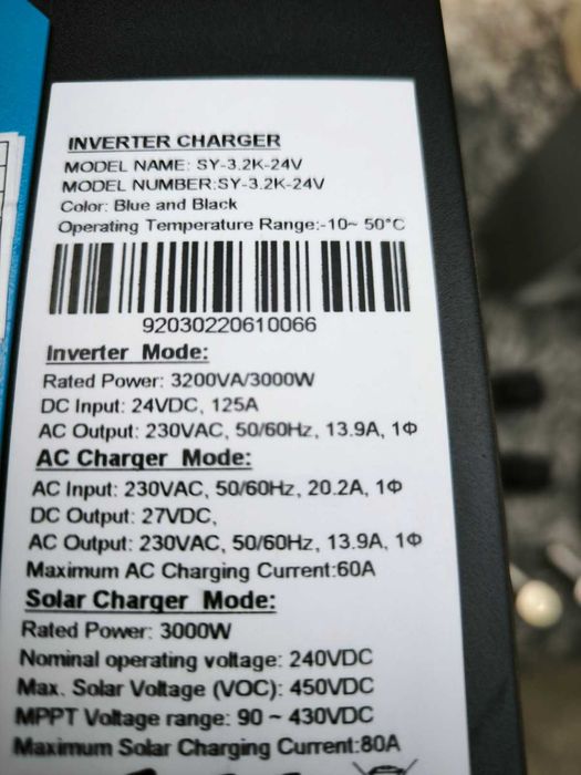 ПРОМО !!! Хибридна соларна с-ма 3200 W и много други интересни оферти