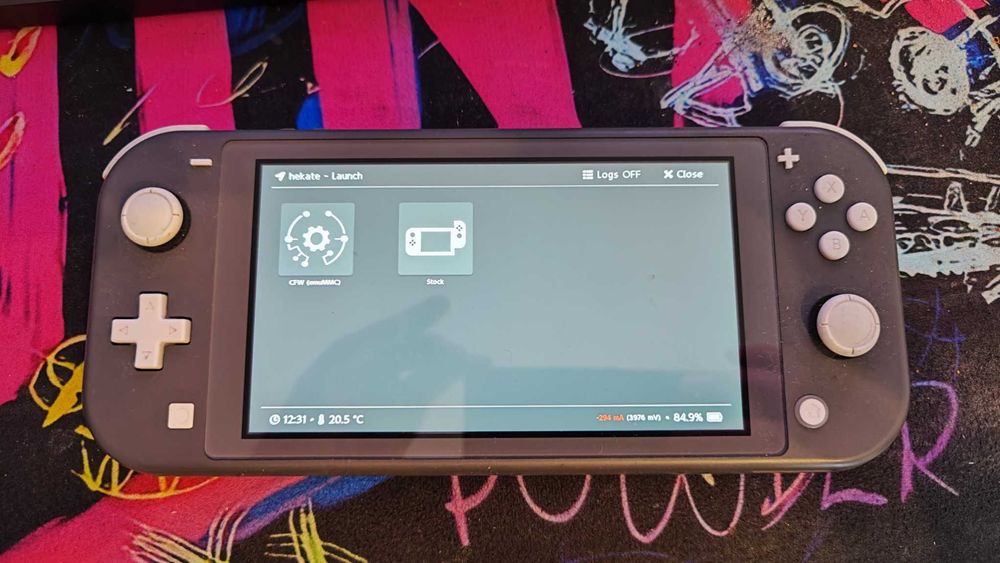 Nintendo switch lite gray + pico fly  128гб карта