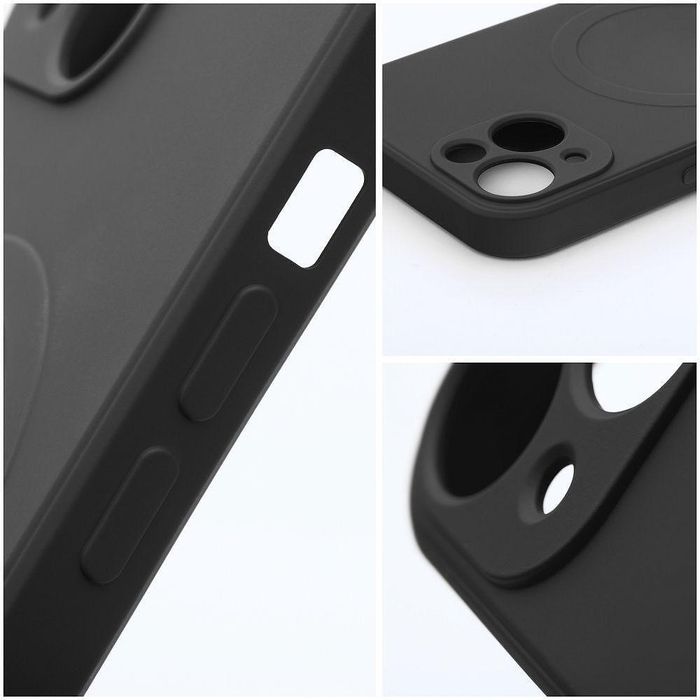 Silicone mag cover case compatible with magsafe for iphone 16 pro max