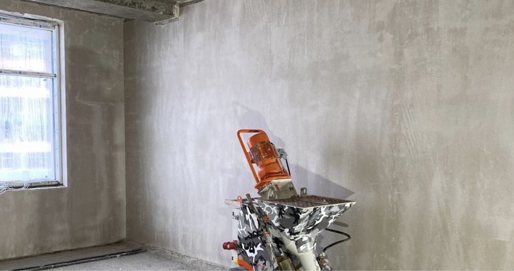 Механизированная штукатурка - быстро, качественно