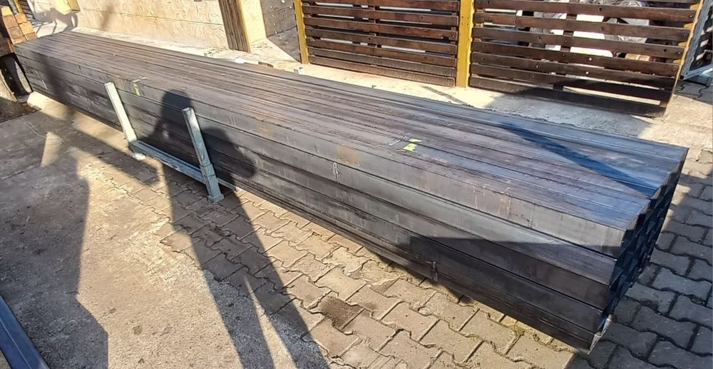 Черни профили 100х100х3, 6 метра дължина.