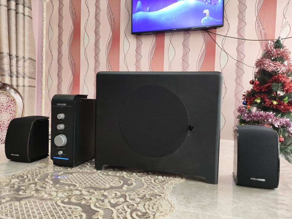 2.1 microlab aybi yo‘q orginal subwoofer sotiladi