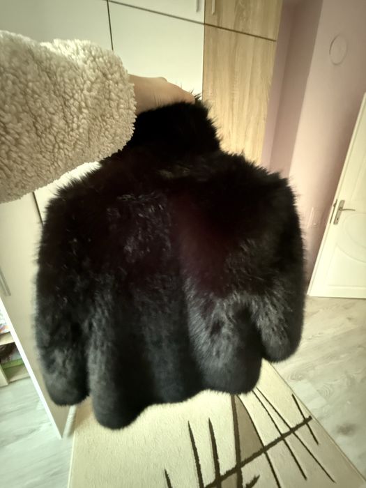 Черен кожух,марка Манго,размер S