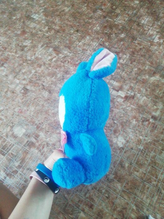 Аниме игрушка зайчик в костюме стича