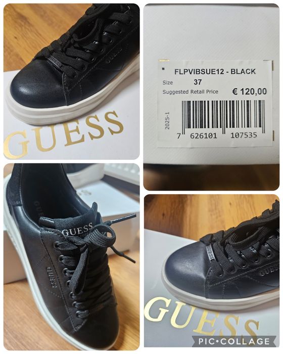 Дамски маратонки Guess от еко кожа