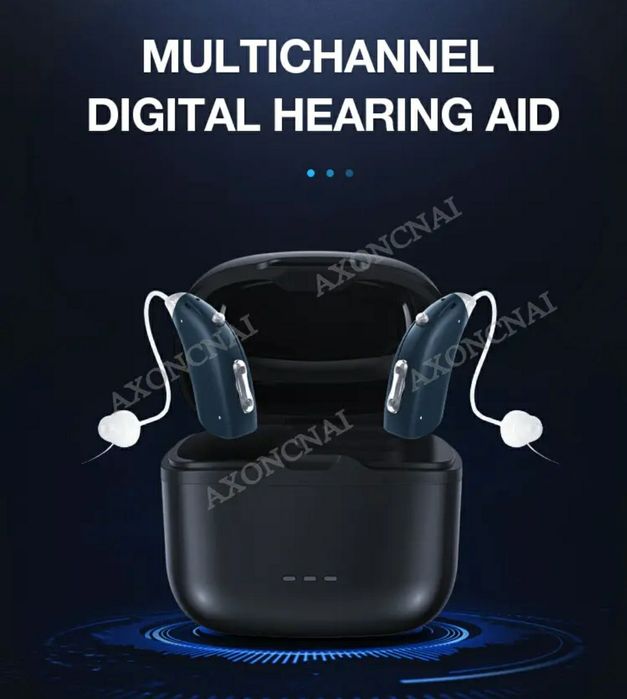 Цифровой слуховой аппарат, перезаряжаемый