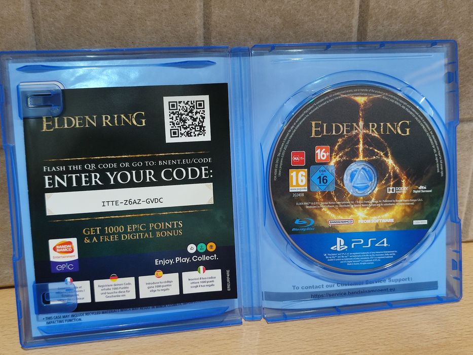 Elden Ring (PS4) диск