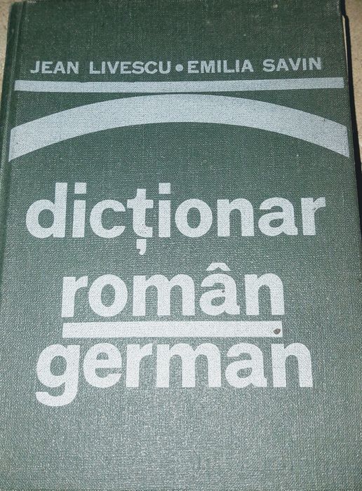 Dictionar roman german