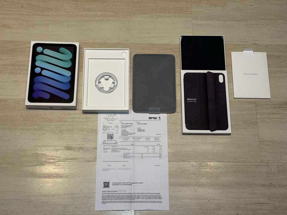 Нов iPad Mini A17 Pro 128GB Wifi/2 Години гаранция/Space Gray