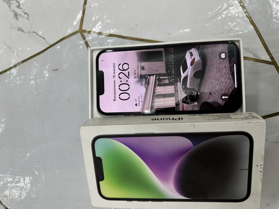 Айфон 14 синий 128гб