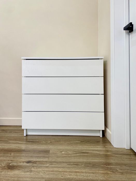 Комод белый 75х75х32