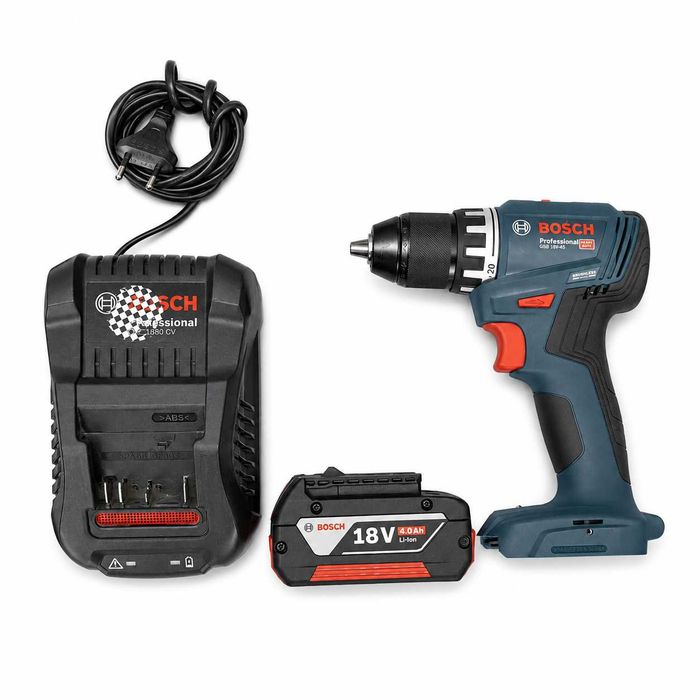 Винтоверт Bosch GSR 18V-45 Professional (с батерия и зарядно)