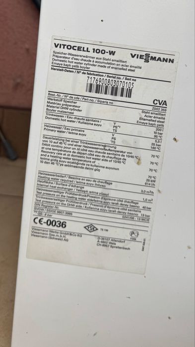 Centrala Viessmann Vitodens 200