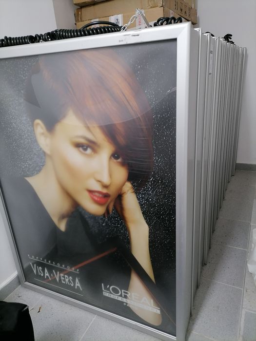 Casete Luminoase Premium din Aluminiu – Fata Dubla -  Calitate Profesionala - Stoc 12 bucati