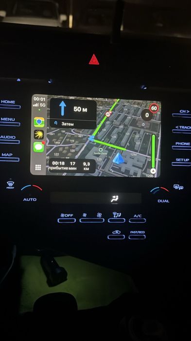 CarPlay на Camry 70