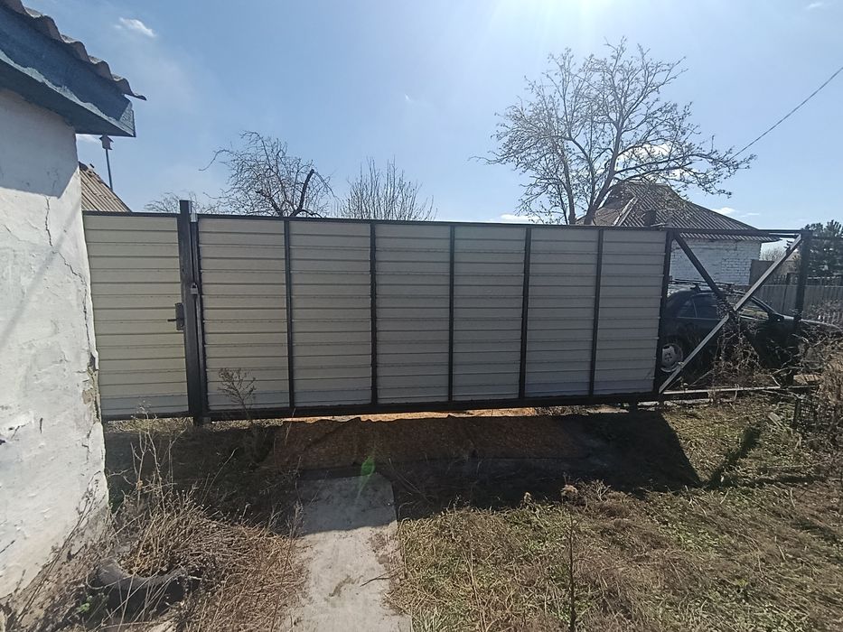Ворота откатные шесть метров