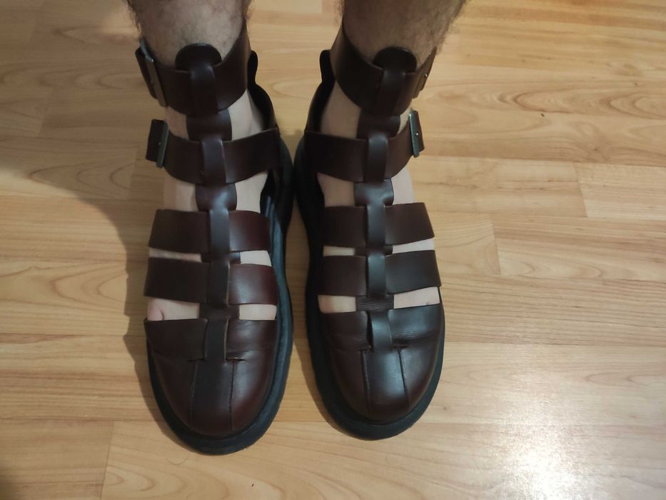 Sandale Piele Naturală Dr. Martens, Mărimea 41, Stare Foarte Bună