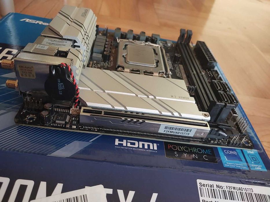 Intel Core i5 13500 + AsRock Z690M-ITX/AX Wi-Fi DDR4
