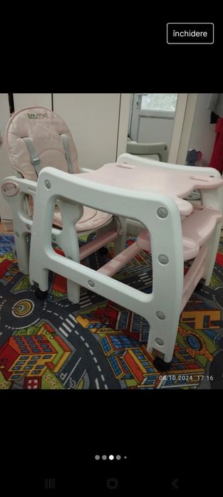 Scaun de masă pentru copii