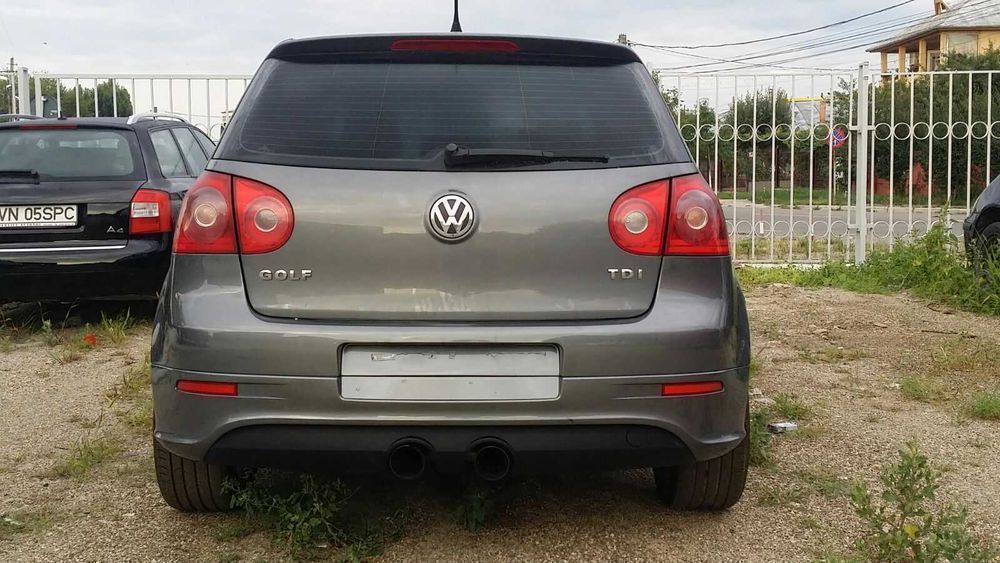 Prelungire Bara Spate VW Golf 5 (03-07) R32 Protectie Aluminiu