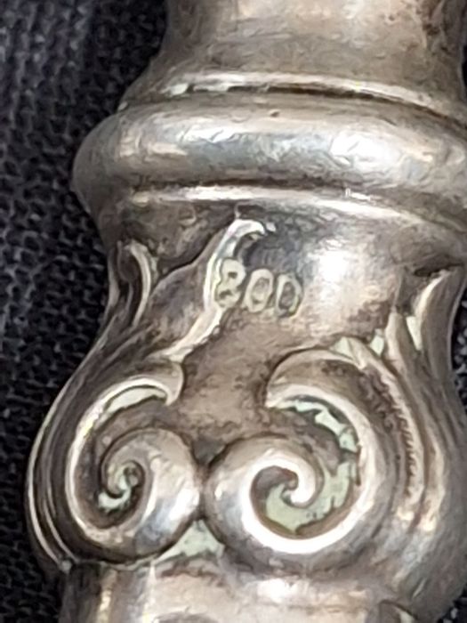 Сребърни старинни прибори