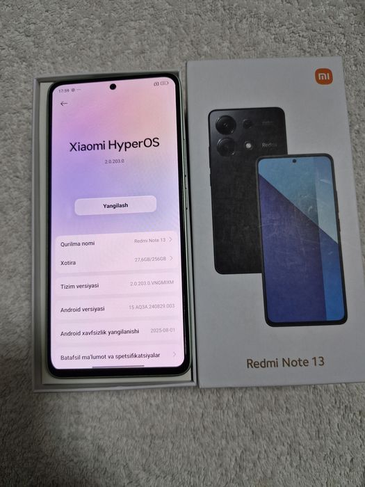 Redmi Note 13  8+4/256GB IDEAL