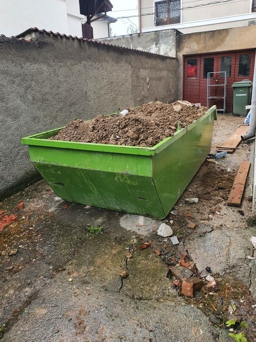 Container moloz demolari deseuri constructii