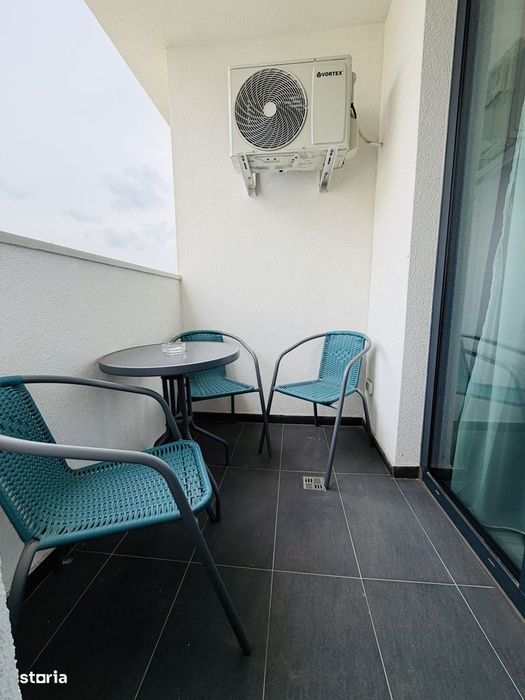 Apartament modern cu 2 camere, 48 mp utili, mobilat - XCity Towers