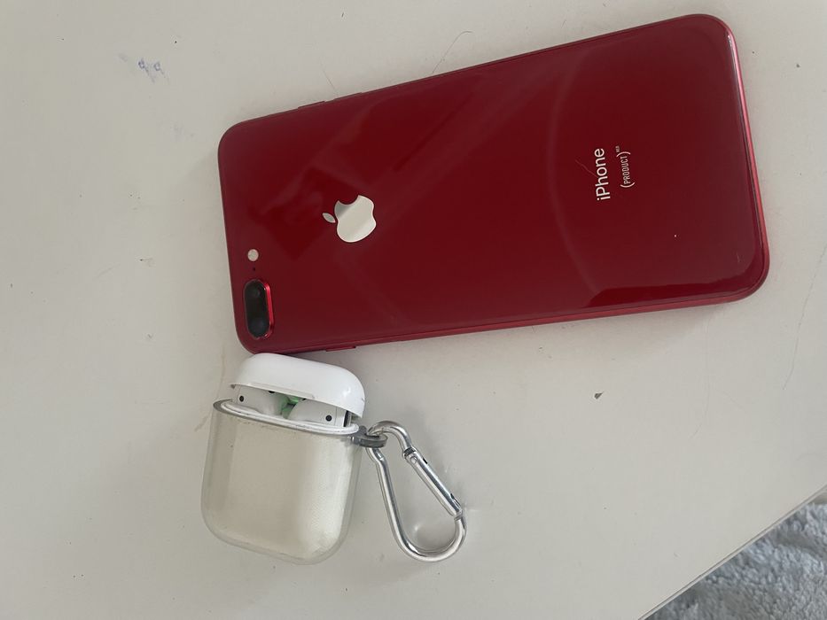 Айфон 8+ и airpods 2 оригинал