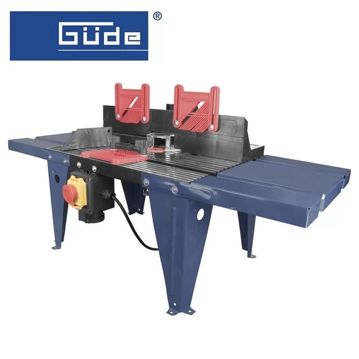 Маса за оберфреза OFT 855 / GUDE 58086 и фреза GÜDE OF 1200 E, 1200 W