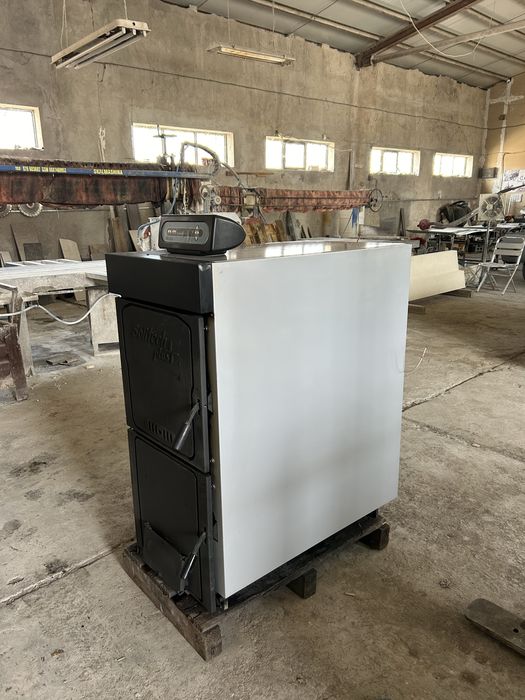 Чугунен котел на твърдо гориво - SOLITECH PLUS 50kw