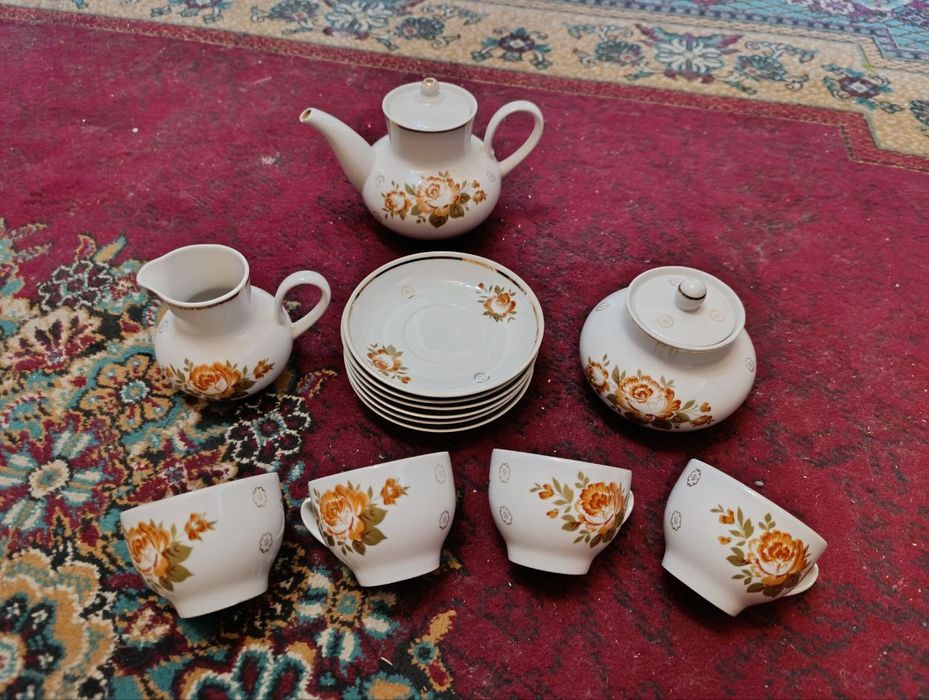 Тарелки 1890 года , Чайный сервис Вербилки СССР