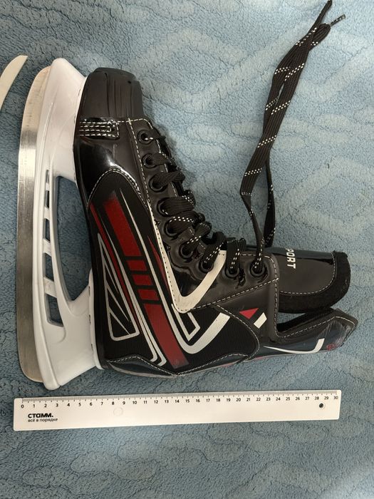 Коньки, черный, размер 41