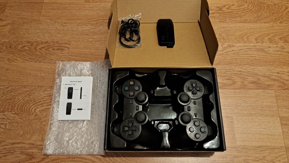 Consola mini jocuri retro M8 FullHD, 2 controllere wireless 2.4G, HDMI