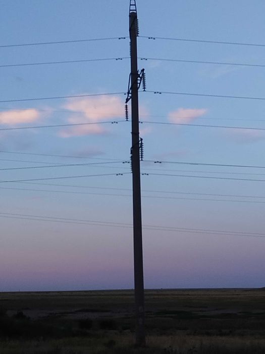 Опоры ЛЭП 22 метра