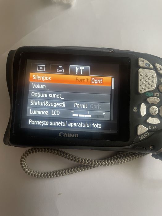 Canon PowerShot D20 antiacvatica, gps,afisare data ora,5x zoom optic