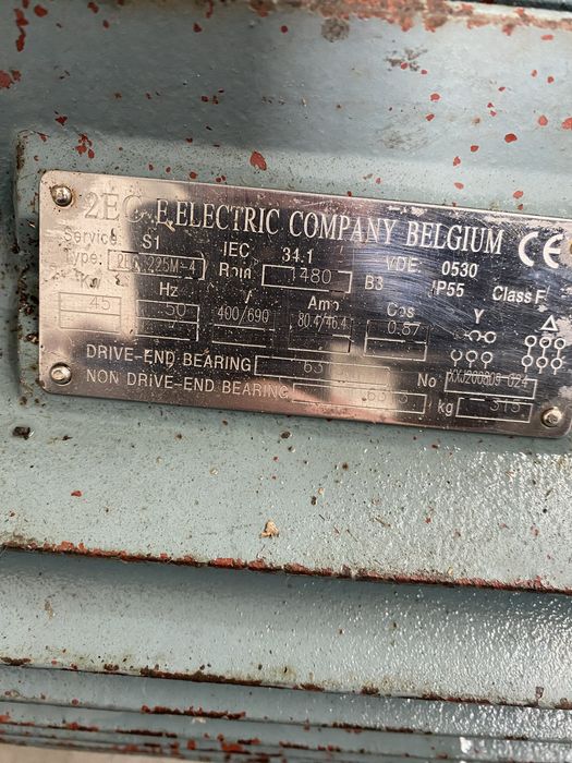 Motor Electric Industrial 45kW, 1480rpm, 400/690V - IP55