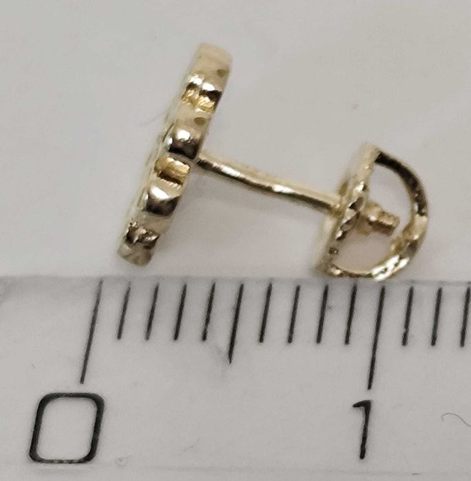 (AG35 B 34502) Cecei aur 14K 1.63 gr - 790 Lei Garantie 2ani!