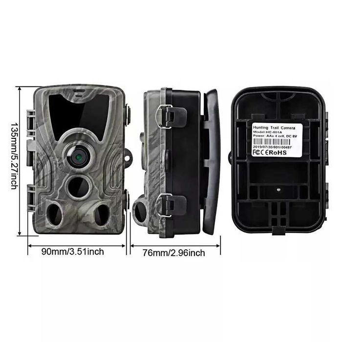 Camera vanatoare , supraveghere , Nouă + Card 64 Gb