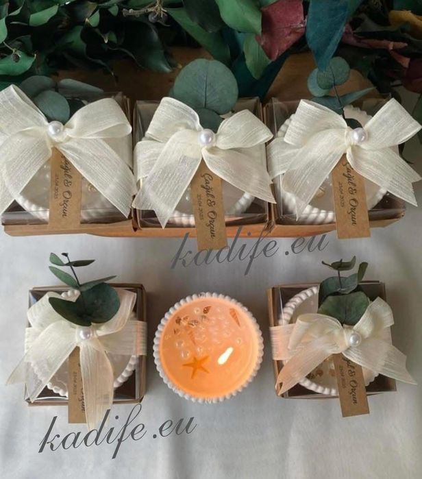 Подаръци за гости- свещи