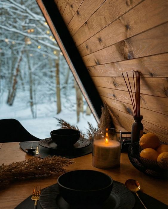 Cabana A-FRAME cu ciubar de inchiriat